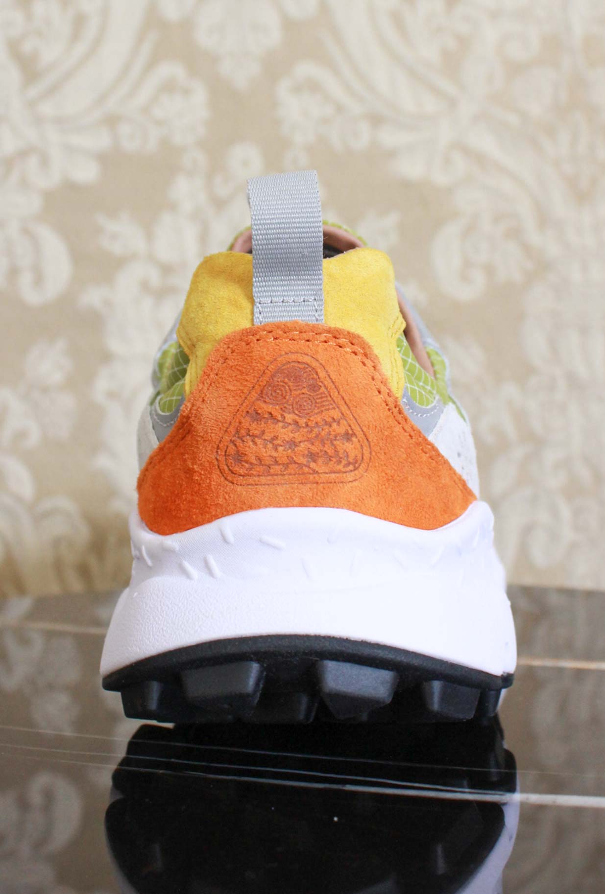 Sneakers Yamano Man Ripstop Lilla Orange Gray di Flower Mountain SS24