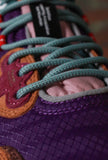Sneakers Yamano della Flower Mountain Suede Nylon Square di colore Orange Black Rasberry da Uomo
