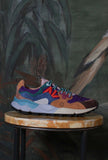Sneakers Yamano della Flower Mountain Suede Nylon Square di colore Orange Black Rasberry da Uomo