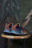 Sneakers Yamano della Flower Mountain Suede Nylon Square di colore Orange Black Rasberry da Uomo
