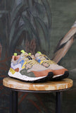 Flower Mountain sneakers yamano unisex suede-nylon mud-grey-off white autunnali vibranti sporty-chic 