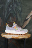Flower Mountain Sneakers Yamano 3 Suede-Nylon Light Grey-Cipria Sporty-Chic