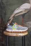 Sneakers Yamano 3 Suede-Nylon Military-Green Fluo