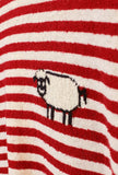 Maglia a maniche corte Truman firmata Gallia nella tonalità White-Red da Uomo