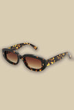 Occhiale da sole AMI havana flame by gast fatto in italia con acetato mazzucchelli