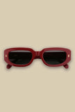 Occhiale da sole AMI red by Gast Eyewear fatto in italia con acetati mazzucchelli