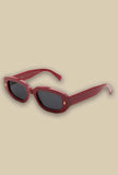 Occhiale da sole AMI red by Gast Eyewear fatto in italia con acetati mazzucchelli