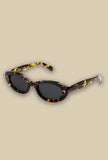 Occhiale da sole Essi Havana Flame by Gast fatto in italia con acetato mazzucchelli