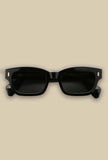 Occhiale da sole Gate Black by Gast fatto in italia con acetati mazzucchelli