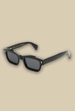 Occhiale da sole Gate Black by Gast fatto in italia con acetati mazzucchelli