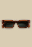 Occhiale da sole Gate Caramel by Gast fatto in italia con acetati mazzucchelli