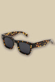 Occhiale da sole Jan Havana Flame by Gast eyewear fatto in italia con acetati mazzucchelli