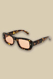 Occhiale da sole Last Crush Havana flame by Gast fatto con acetati mazzucchelli