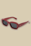 Occhiale da sole Lazy Sunday Red di Gast Eyewear made in italy con acetato Mazzucchelli