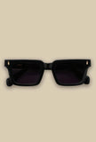 Occhiale da sole Not Common Black Gold by Gast fatto con acetati mazzucchelli