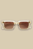 occhiali da sole Not Common Champagne di Gast Eyewear con acetato mazzucchelli