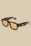 Occhiali da Sole PIANO Havana Flame di Gast Eyewear fatto con acetato mazzucchelli