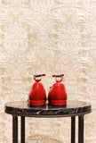 ballerina mini bow in vernice red passion della maison greige fw24