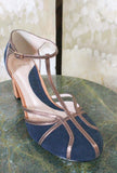 Décolleté Lumer 065 Night-Blue Bronce
