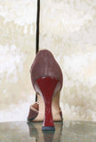Décolleté Lana di Greige realizzate in morbido suede nell’intramontabile tonalità Brown da Donna