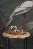 Sandalo Flat Cleo 015 Tubolare Gold