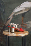 Sandalo Cherie 065 Rojo-Gold
