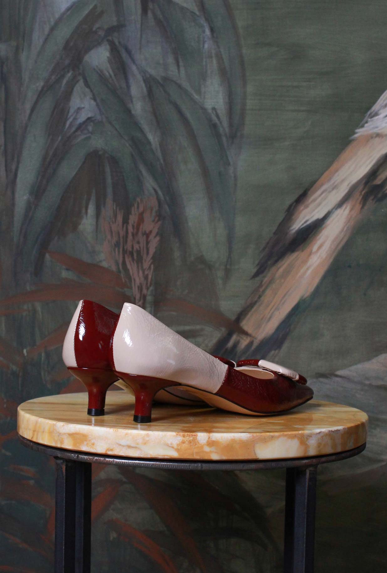 Scarpe Decollette Roger della Greige di colore Sky Wine da donna
