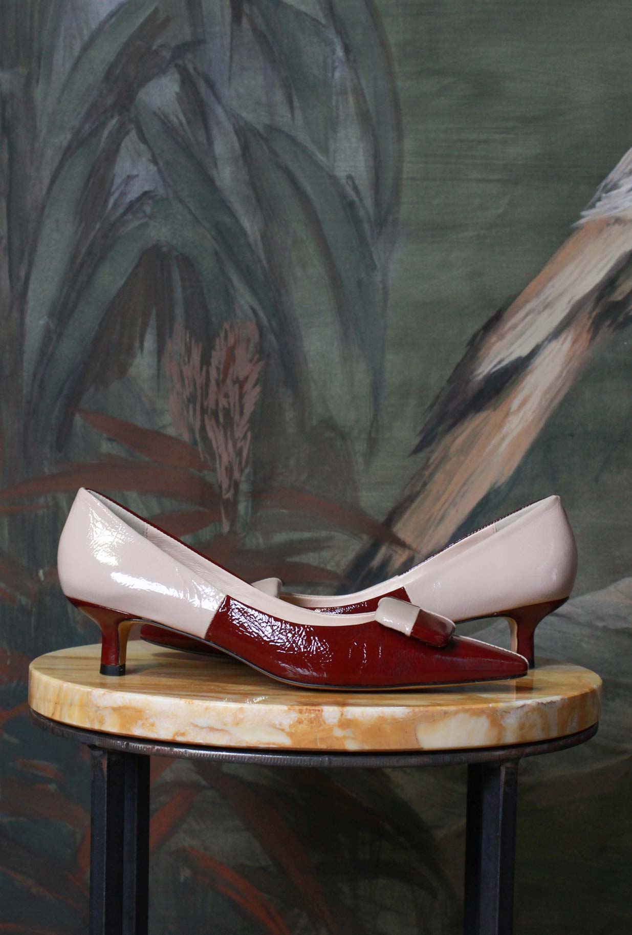 Scarpe Decollette Roger della Greige di colore Sky Wine da donna
