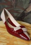 Scarpe Decollette Roger della Greige di colore Sky Wine da donna