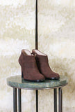Stivaletti Lumer di Greige realizzati in morbido suede nella sofisticata tonalità French Brown da Donna