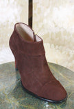 Stivaletti Lumer di Greige realizzati in morbido suede nella sofisticata tonalità French Brown da Donna