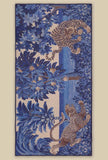 Sciarpa in lana di inoui editions fantasia Chatou winter Blue dimensione 100x190 cm