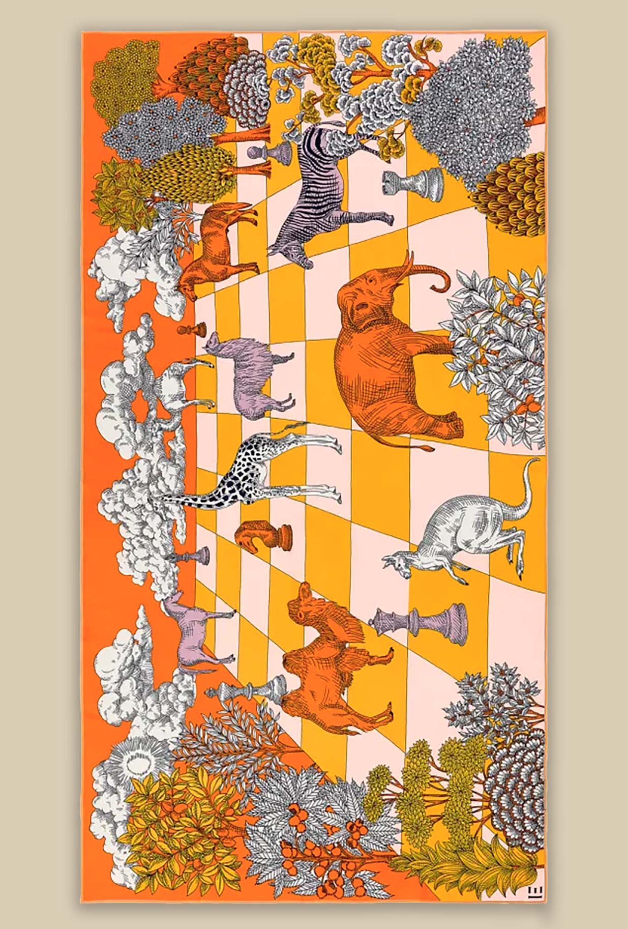 Lina & Lily Sciarpa Gigante Con Stampa Panda - 90x180 Cm, Morbida, Leggera, Idea Regalo Originale Cinese