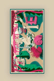 Stola Jardin 100 Fuchsia