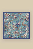 Foulard Carre 70 Pagode Denim
