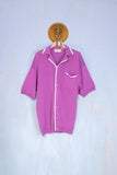 Polo Camicia Violet