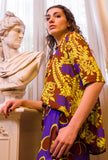 Niu Fashion Donna Camicia Bowling Tropical Cacao