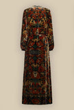 Pierre Louis Marcia Abito Lungo Velvet Ottoman Treasure Bohemia Velvet Kimono