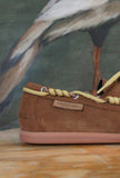 Mocassino Bat Boat di Kjore Project colore Cognac da Donna