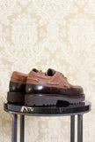 mocassino winter boat da uomo color brown di kjore project con suola ultralight