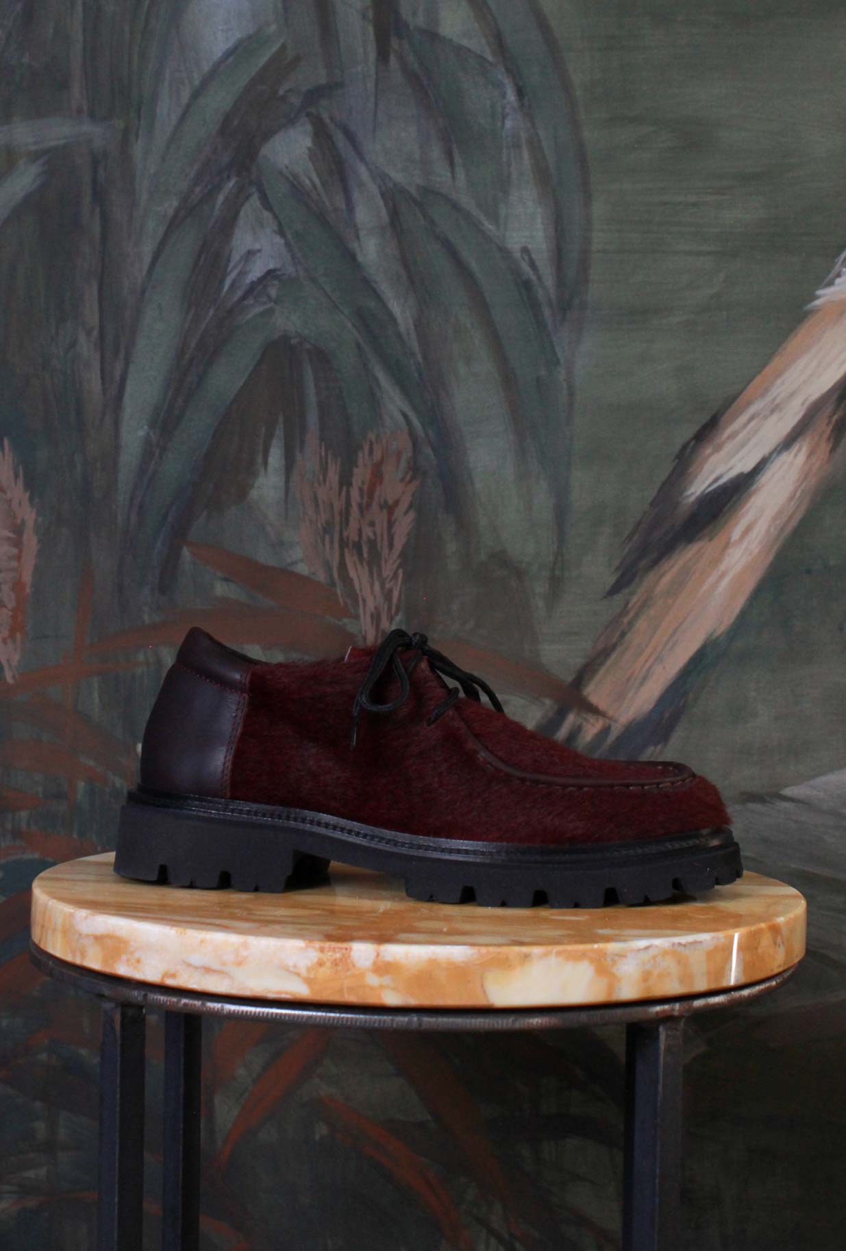 Kjore Project Echelon Low Horsy color Burgundy fall-winter eclettica ricercata 