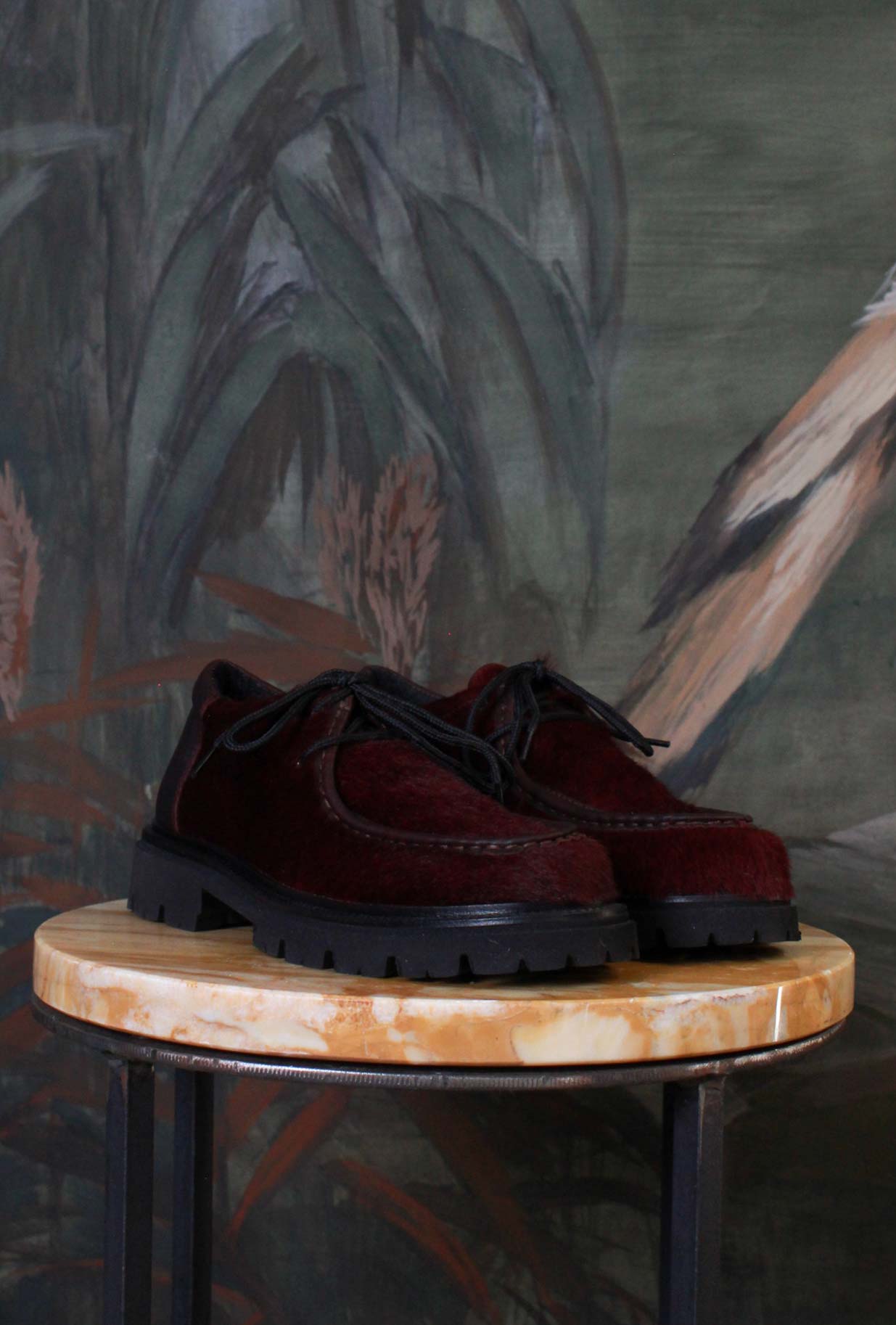 Kjore Project Echelon Low Horsy color Burgundy fall-winter eclettica ricercata 