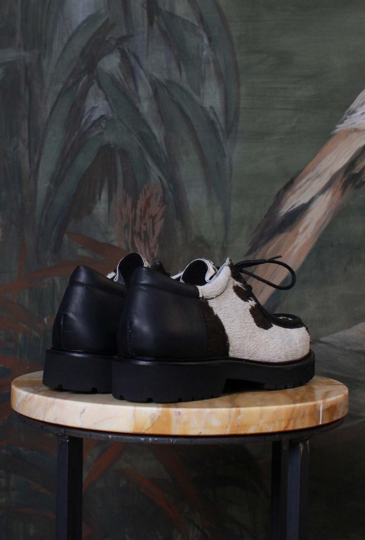 Kjore Project Echelon Eck Limited color Cow Black fall-winter eclettica ricercata 
