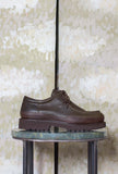 Scarpa Paraboot Engineer Echelon Kjore Project realizzata in pregiata pelle neozelandese oliata nella sofisticata tonalità Olive da Uomo