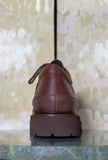 Scarpa Paraboot Engineer Echelon è realizzata in pregiata pelle neozelandese nella sofisticata tonalità Cognac da Uomo