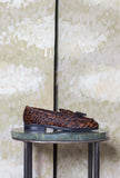 Mocassino Boysh Pony di LOafer realizzato in cavallino nell’inedito motivo Leopard da Donna