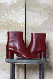 Stivaletto Jela di LOafer realizzato in pelle nella sofisticata tonalità Blood da Donna