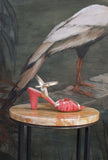 Slingback Plissé 065 Coral
