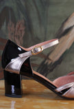 Décolleté Cher La Belle Black-Gun Smoke scarpa retrò super femminile gioiello bon-ton 
