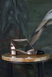 Sandalo Bebe’ 035 Shiny Gold-Black
